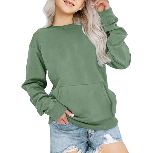 Girls Hoodie Pullover Trendy Cute Hoodeed Sweatshirt with Pocket Baggy Kids Winter 2025 Back to SSchool Clothes Teens