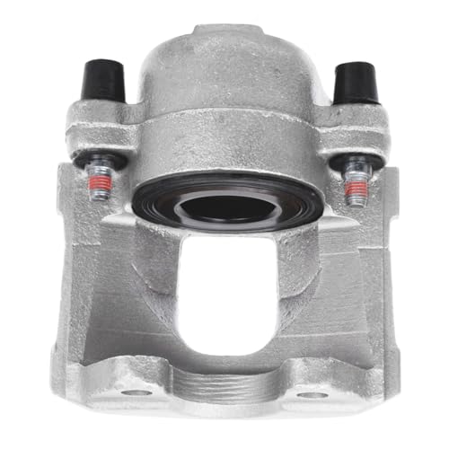 Image of Detroit Axle - Front Right Brake Caliper for Ford Escort Tempo EXP Mercury Lynx LN7 Topaz, Passenger Side Disc Brake Caliper Replacement