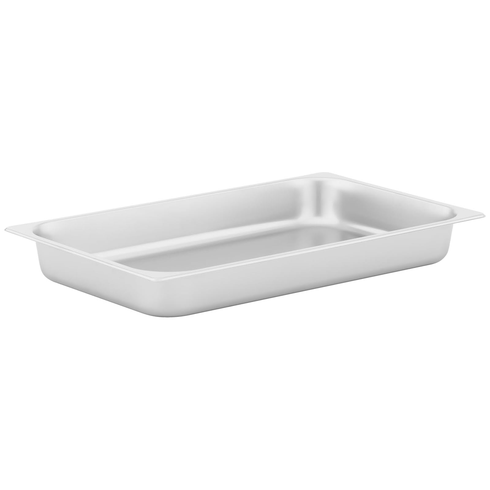 Royal Catering Chafing Dish Calentador De Buffet RCCD-RT6_9L (Material: Acero Inoxidable, Vidrio Templado, Capacidad: 8,5 L, 1 contenedor de Calentamiento GN 1/1)