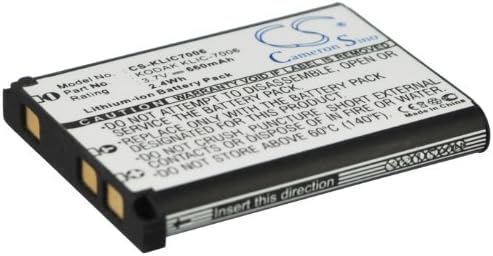 Cameron Sino Battery for Kodak EasyShare M200, EasyShare Touch, Friendly Zoom FZ51, Friendly Zoom FZ52, Friendly Zoom FZ53, PIXPRO FZ51, PIXPRO FZ53, Pixpro SL5 Smart Lens, PIXPRO X53, PIXPRO X54