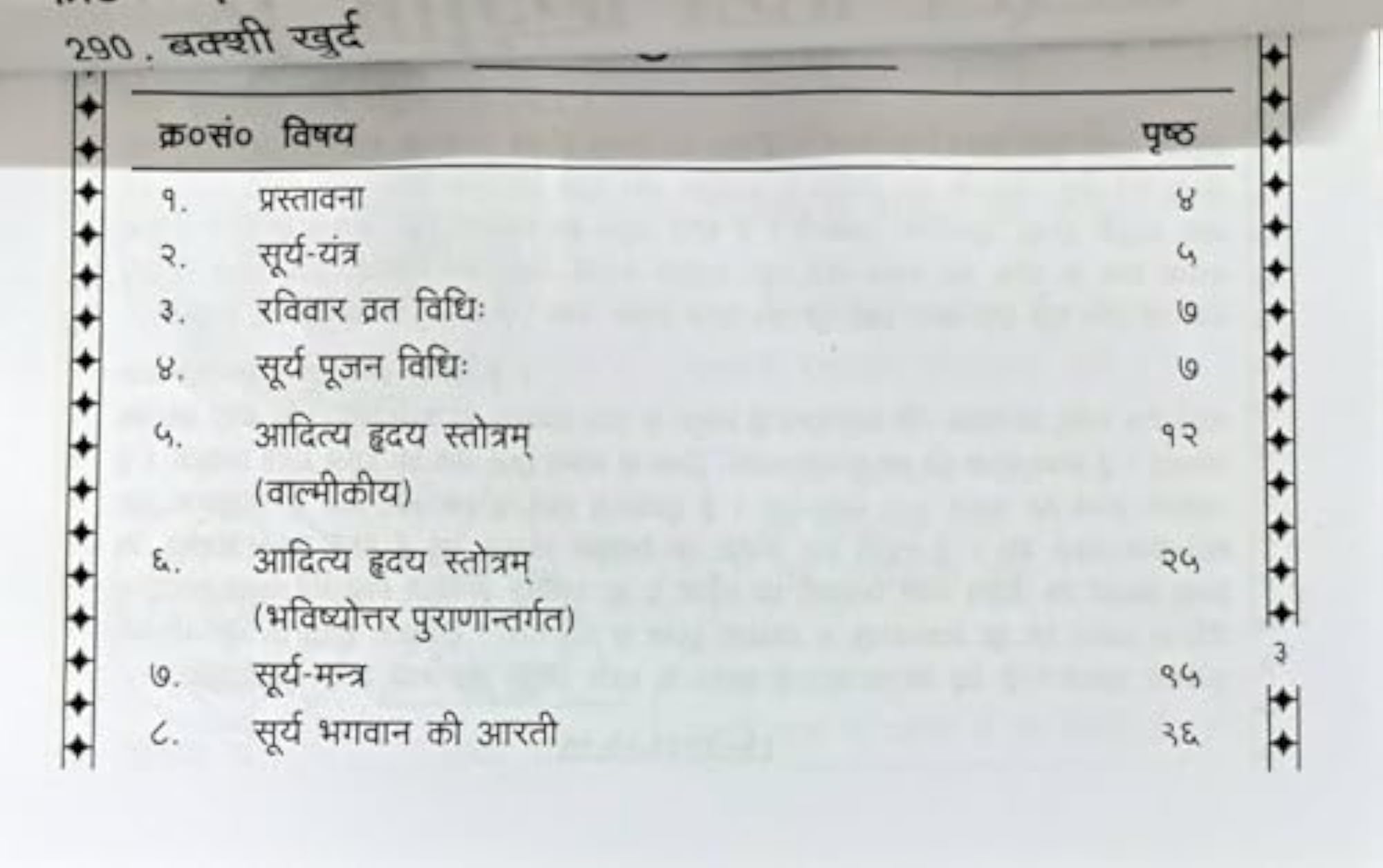 Aditya Hriday Stotra Book