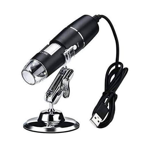 1000X WiFi Microscope Digital Microscope Magnifier Camera 8LED w/Stand for Android IOS iPhone iPad