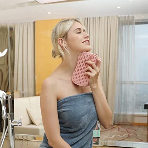 Kecuco 4354972556 3 Pcs Bath Sponge For Women, Men, Kids, Sponge Loofah Body Scrubber Shower Sponge thumb #4