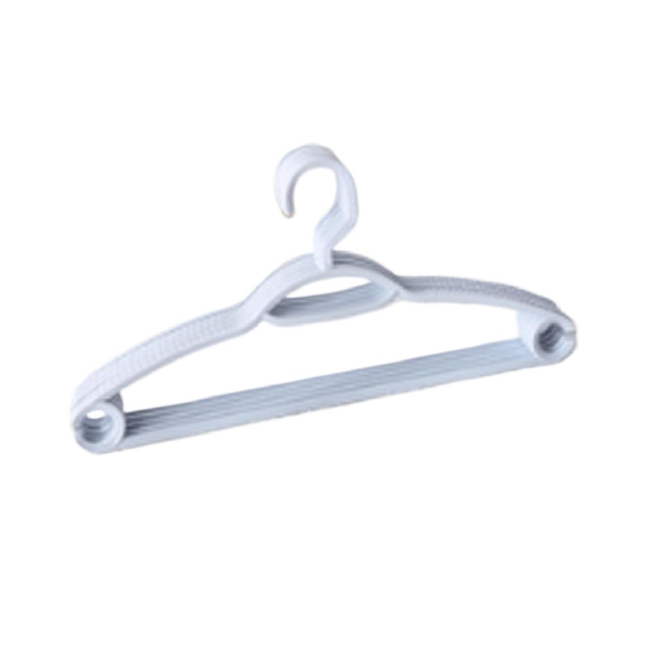 10 Pack Plastic Clothes Hangers Traceless Anti-shoulder Coat hanger