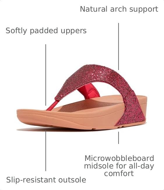 Image of FitFlop Women's LULU Suede Toe-Post Sandals
