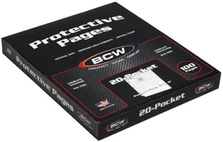 Miniatura 2 de BCW 200 Pro - Sábanas de 20 bolsillos (2 cajas de 100 unidades sin abrir)