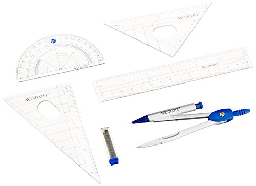 Westcott Clauss14564Geometry Kit-6PC GEOMETRY KIT (���s�A���i)