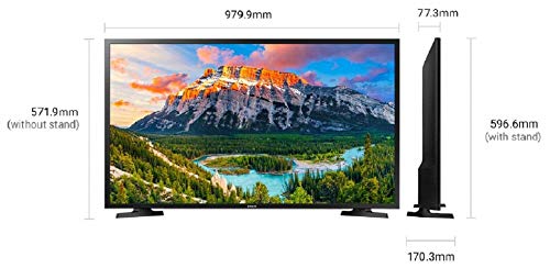 Image of Samsung 108 cm (43 Inches) Full HD LED Smart TV UA43N5470 (Black) (2019 model)