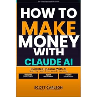 How to Make Money With Claude AI Audiobook By Scott Carlson cover art