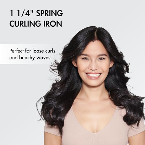 BaBylissPRO BaByliss The Porcelain Ceramic Spring Curling Iron, view 3