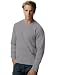 Hanes Men's Nano Premium Lightweight Fleece Sweatshirt, Vintage Gray, Large