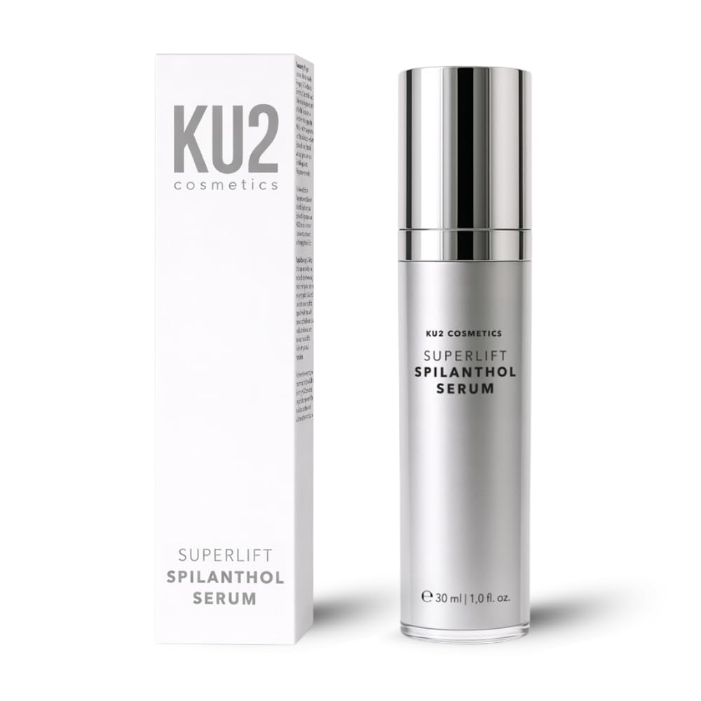 KU2 Cosmetics Superlift Spilanthol Siero 30 ml | Siero idratante anti invecchiamento, con peptidi, multi acido ialuronico, siero viso