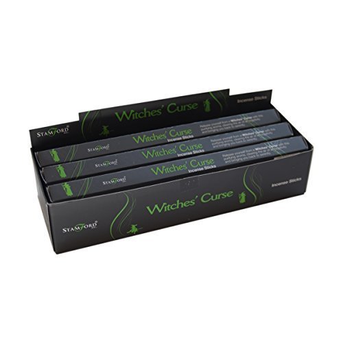 Stamford Black Incense Sticks - Witches Curse 37127 by stamford