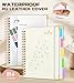5 Subject Spiral Notebook Journal with Removable Dividers Tabs, 300 Pages Organizer Notebooks for Work School, 8