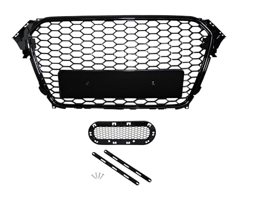 Parrilla Sport Panal de Abeja sin emblema para A4 B8 Facelift 2011-2015
