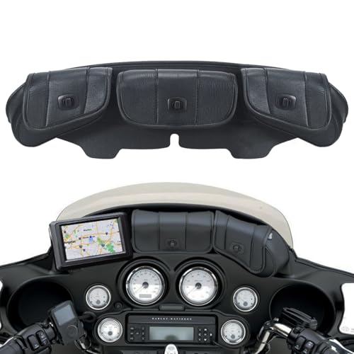Sacoche de pare-brise moto pour les longs road-trips en Street Glide et Electra