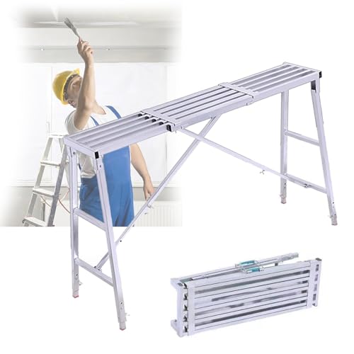 Plateforme de travail polyvalente échafaudage portable acier soudage - 2