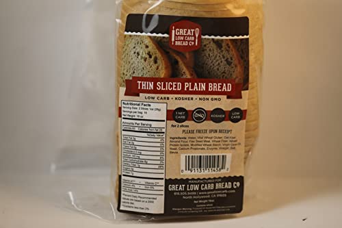 Great Low Carb Bread Co. Thin-sliced Plain Bread 1 Loaf