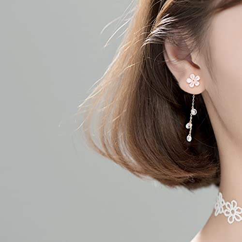 Boucles d'oreilles argent 925 long gland, le reflet de votre éclat - 3