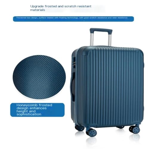 PANKERS Travel Suitcase Fashionable Zipper Suitcase 22-inch Trolley Case Universal Wheel Boarding Code Box Large Capacity Suitcase Trolley Case4