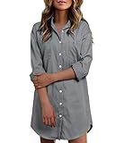 combinar camisa vaquera gris mujer ✿ 【TAMAÑO Y COLOR】 Elija su tamaño de acuerdo con nuestra TABLA DE TAMAÑO que se muestra en las imágenes del producto antes de realizar el pedido. Ajuste: se recomienda llevar una talla más. El color puede referirse a las imágenes tomadas, tal vez ligeramente diferentes debido al monitor.