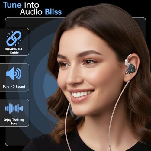 Image of Sounce ZSN Pro Metal Earphones 1BA+1DD Hybrid In-Ear Headset with Mic |High-Resolution Sound | 3.5mm Jack | Premium Grey Design | Comfortable Fit | Durable & Stylish | Perfect for Music Lovers & Calls