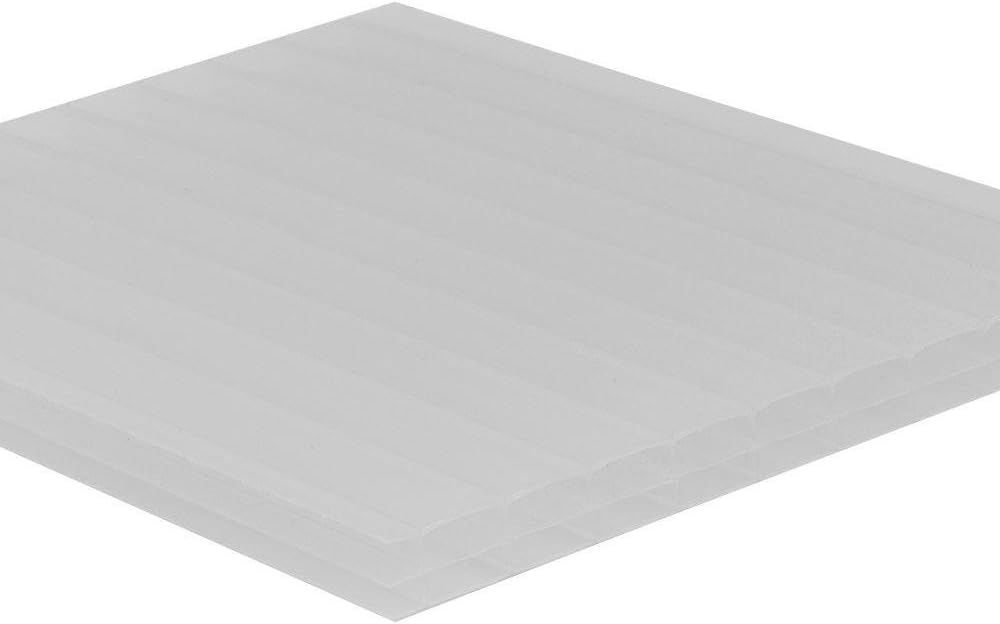 Thermoclear 48 in. x 96 in. x 5/8 in. Opal Multiwall Polycarbonate Sheet