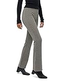 Desires Eninna Flared Leggings para Mujer, Marrón (5076C Apple Butter Brown Checked), XL