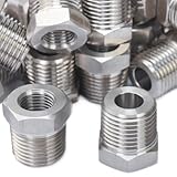 LTWFITTING Class 3000 Stainless Steel 316 Pipe Hex Bushing Reducer Fittings 1/2