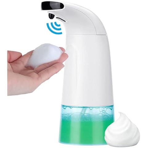 GULICA Soap Dispenser, Automatic Foaming Soap Dispenser Hand Free Countertop Soap Dispensers, Touchless Soap Pump Dish Soap Dispenser for Kitchen & Bathroom Cover