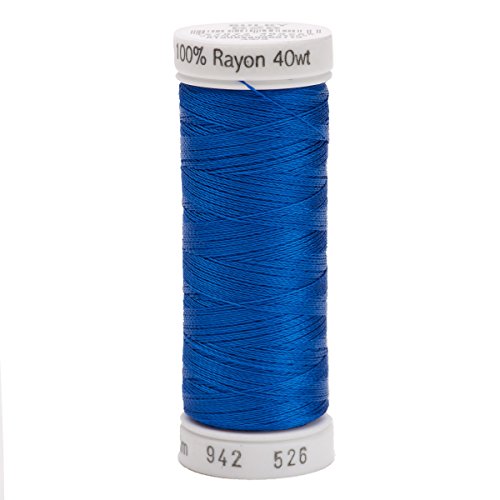 Hilo Rayon Sulky 250 yd Azul Cobalto miniatura 1