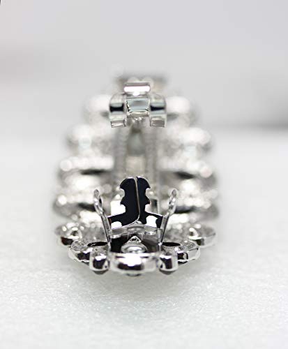 Barrette à cheveux florale en strass accessoire mariage et soirée
