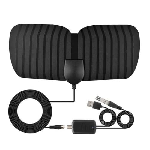Quystetes Receptor de SeñAl Digital Terrestre DVB-T de Interior de Alta DefinicióN de 3600 Millas Antena de TV NBC Gratuita 4K