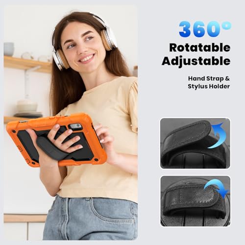 Funda para tablet Lenovo Tab M9 de 9 TB310 2023 giratoria con protector de pantalla 6