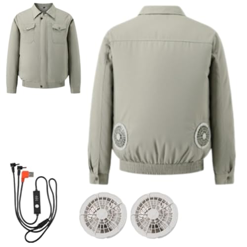 Kuchofuku Air-Conditioned Work Jacket Men and Women Summer Cooling Air Conditioning Clothing Outdoor Work Uniform Jacket