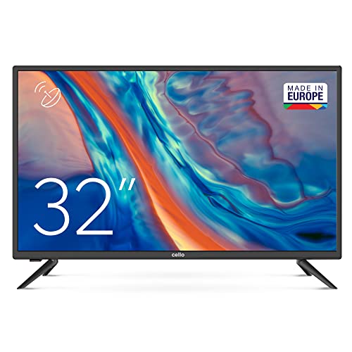 TV 32 pouces non Smart simple d'utilisation pour senior et studio avec triple tuner