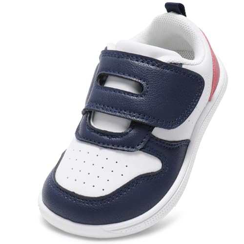 Image of STQ KIDS Toddler Shoes Wide Toe Box First Walk Sneakers for Boys and Girls