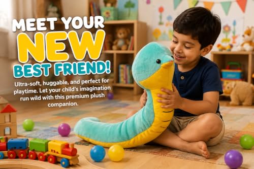 Image of ZEXSAZONE Cute Snake Soft Toy Plush Stuffed for Kids