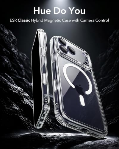 Image of ESR for iPhone 17 Pro Case for MagSafe, Camera Control, Clear