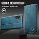 KZB Handyhülle für Samsung Galaxy A16 5G/4G Hülle Premium Leder mit RFID Schutzhülle Klapphülle Magnet Kartenfach Standfunktion Klappbar Flip Case Tasche für Galaxy A16 5G/4G - Blaugrün