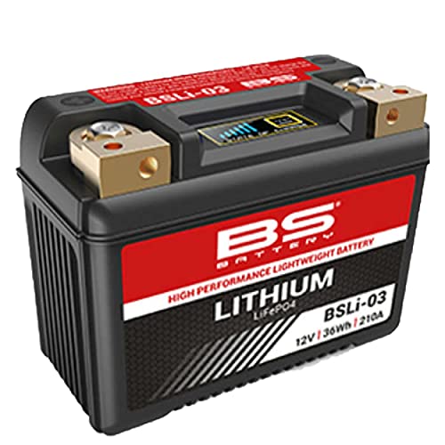 Batería BS Battery 12V 3ah Lithium BSLI03 miniatura 1
