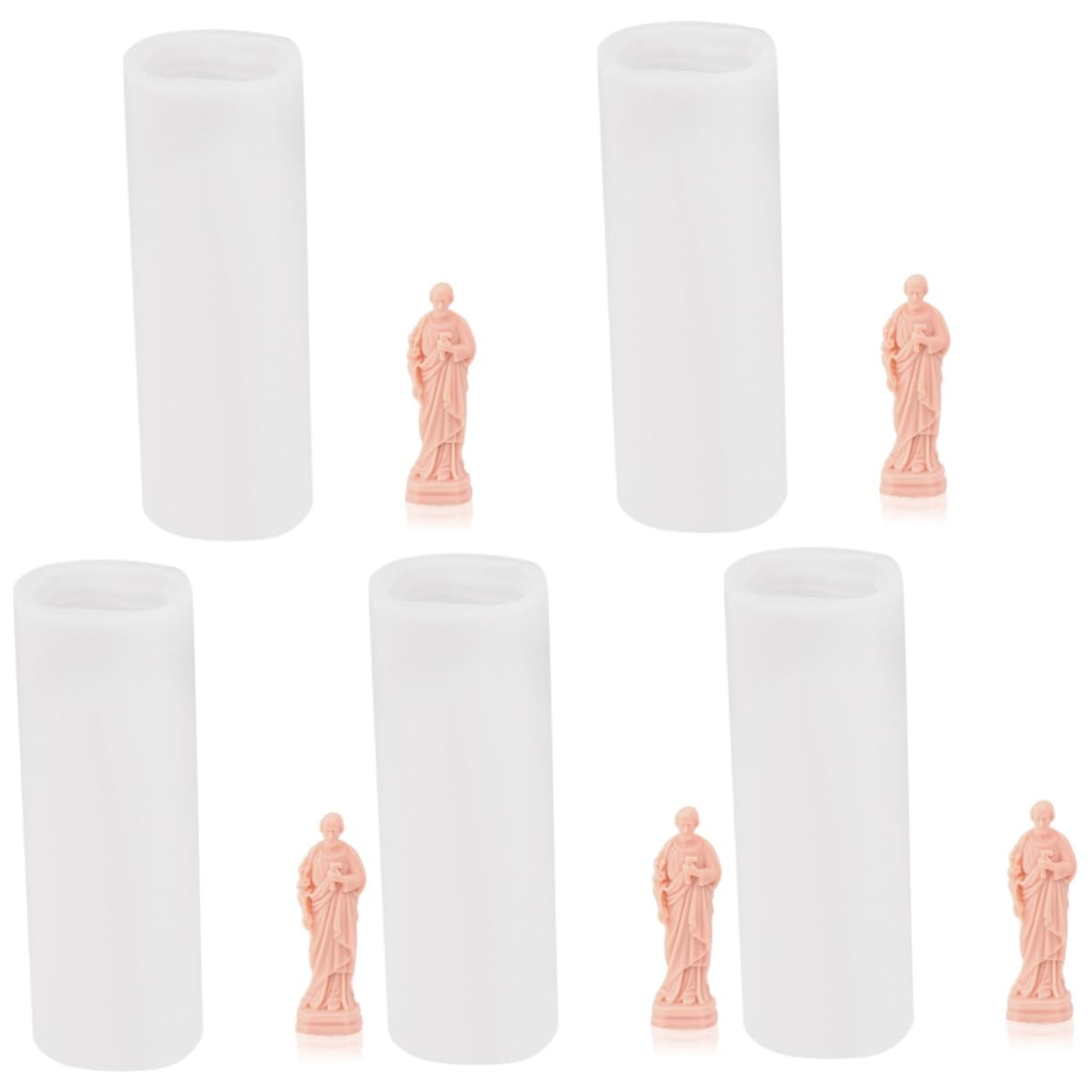 Tofficu 5 Piezas De Macetas Únicas Para Plantas Moldes Para Velas De Burbujas Moldes Para Chocolate Moldes Para Velas De Halloween Moldes Para Velas De Árbol De Navidad Moldes Para
