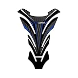  Motorrad Tank Pad Schutz Racing Tankpad Aufkleber Kraftstoff Tank Seite Pad Fishbone Aufkleber Für Yamaha YZF R125 R 125 R125 rutschfeste Aufkleber (Color : 10)