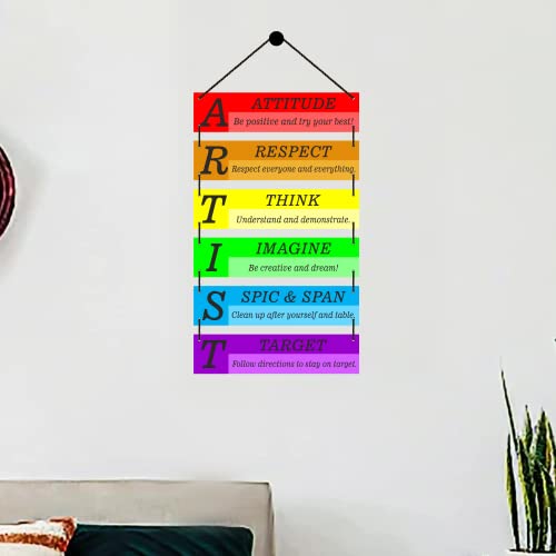 Image of Expleasia, Exuberant & Luxury Decor Decorative Wall Hanging Wooden Art Decoration Item for Home Office Living Room Bedroom Decoration Items Motivational quotes decor Gift Items (Artist)