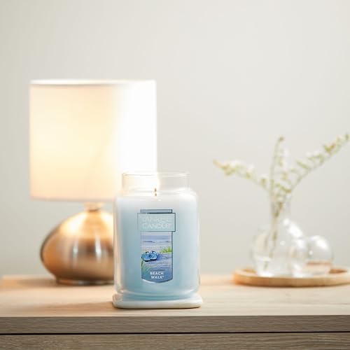 Yankee Candle Beach Walk Scented Classic 22oz Large Jar Single Wick Candle Over 110 Hours of Burn Time Multicolored - Image 3