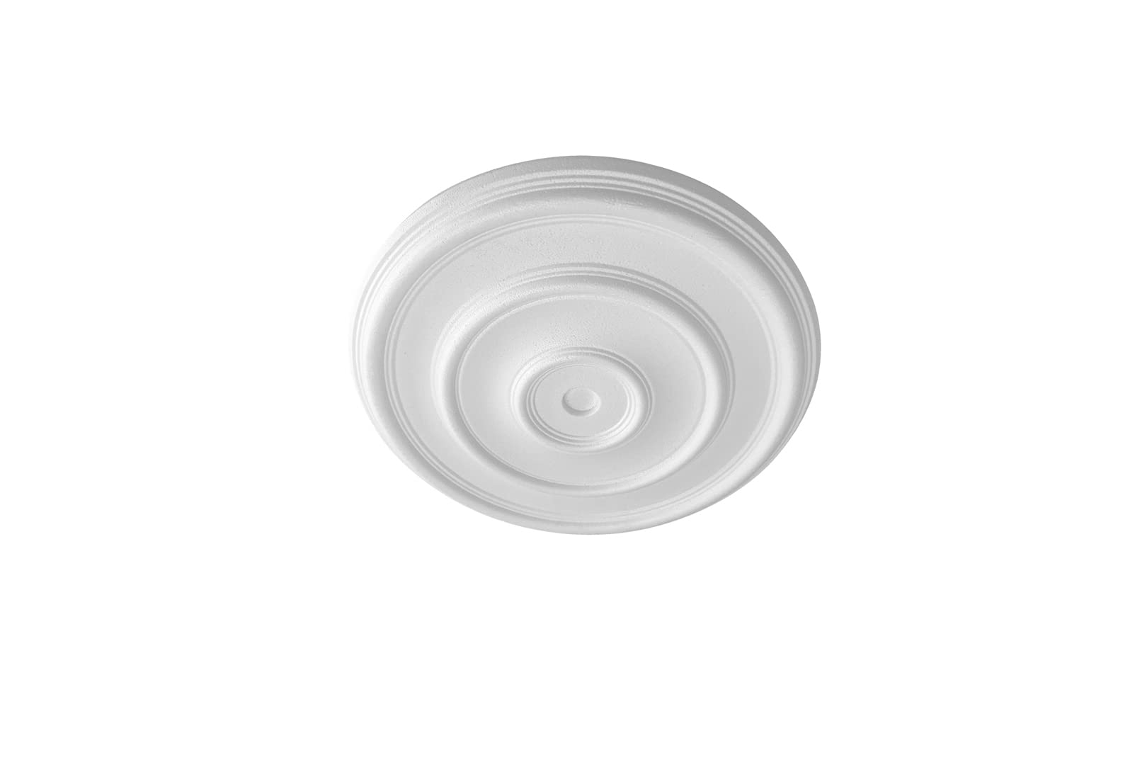 Rosetta Da Soffitto In Polistirolo - Ø 35 Cm - Effetto Stucco - Personalizzabile Con Vernice - Foto 6