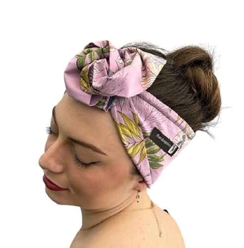 Fascia capelli BANDANASARTE con ferretto modellabile 100% cotone pregiato