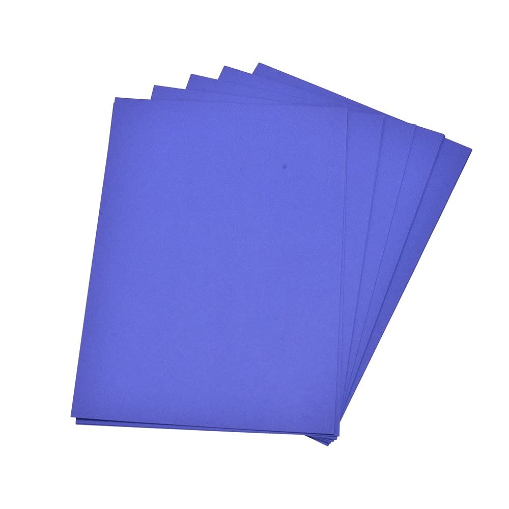 PaperPep Card Stock A4 200GSM Deep Blue Pack of 40 Sheets For Cardmaking, Mixedmedia, Papercrafts, Cutart, Diecutting, Stamping, Scrapbooking, Pastel Colouring and Arts & Crafts 1