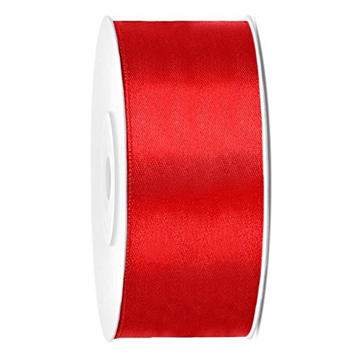 Nastro doppio raso 2,5cm x25m colore ROSSO