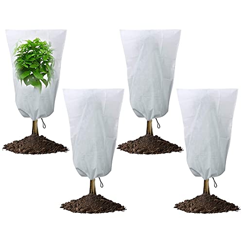 Funda para Plantas Cubiertas de Protección Contra Heladas Polar de Jardín de Plantas de Invierno Frost Protection for Plants Chaquetas de...